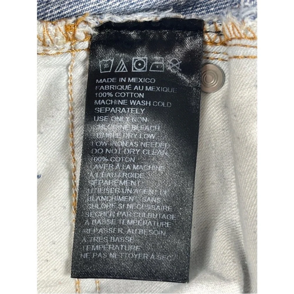 BDG Jeans Womens 26 Blue Mom High Rise Slim Tapered Leg Urban Outfitters - Picture 10 of 10